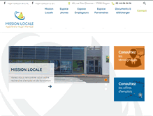 Tablet Screenshot of ml-pays-royannais.com